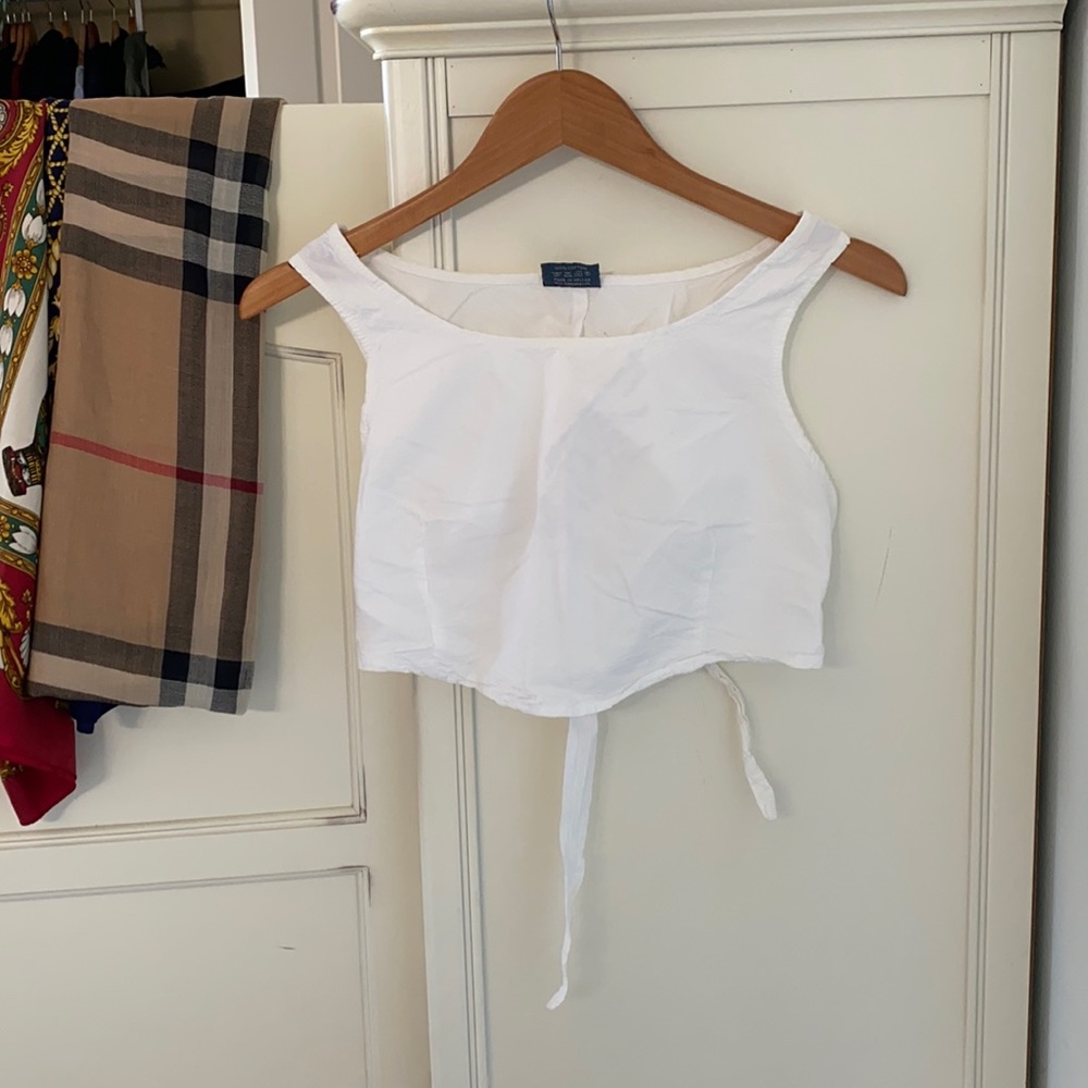 Women's White 100% Cotton Blouse Top
